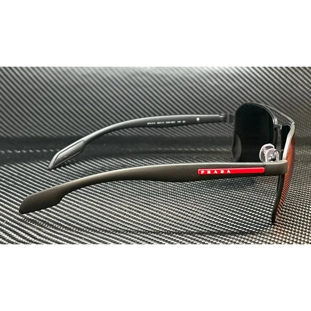 Prada Mens Grey Mirror Sunglasses